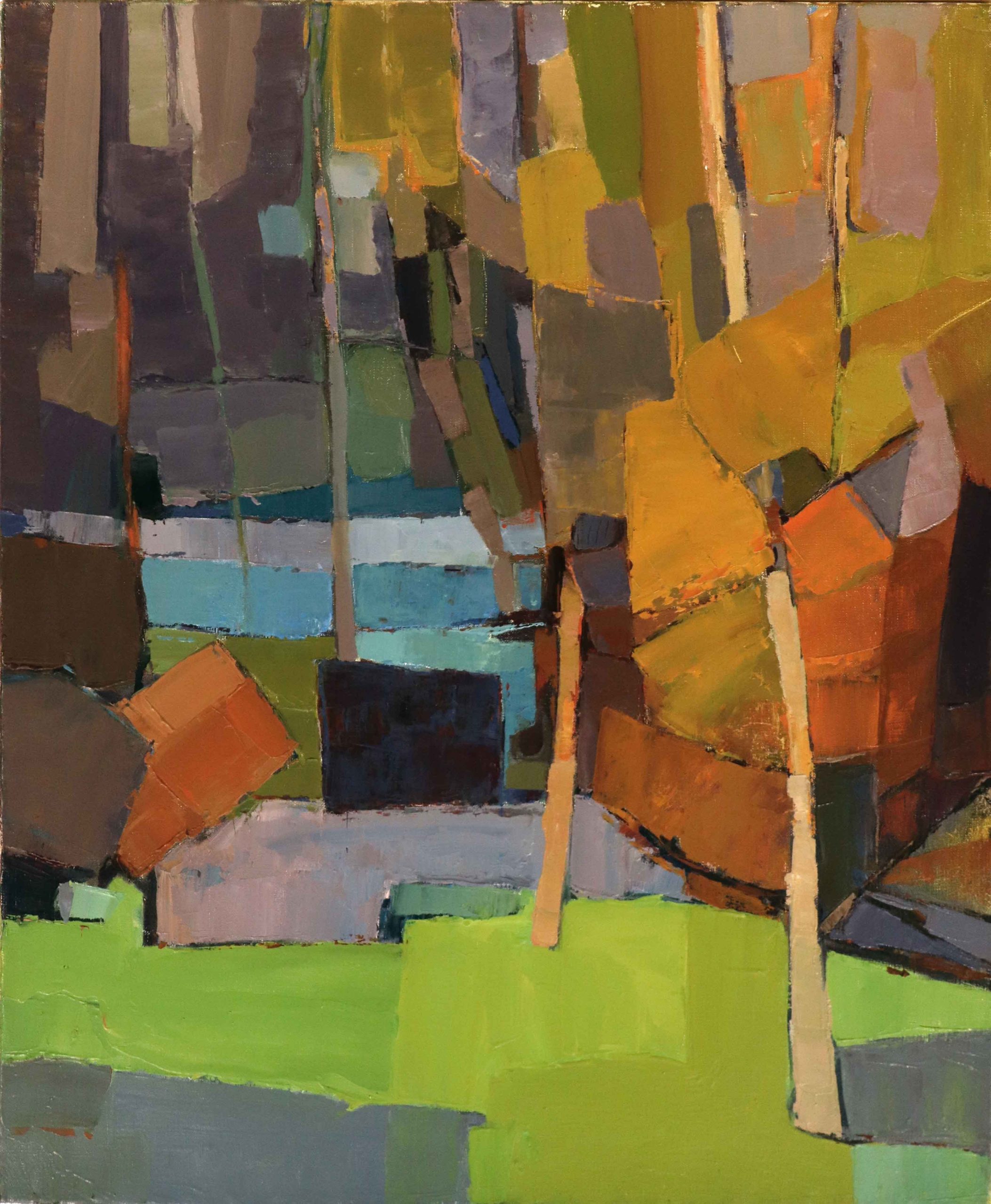 Sans titre, huile sur toile, vers 1974