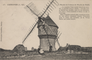 Moulin de CREMEUR, Carte postale ancienne